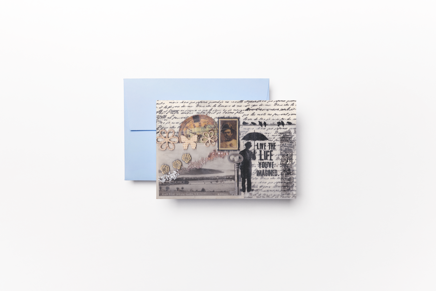 Live the Life Note Cards with White Envelopes (10)