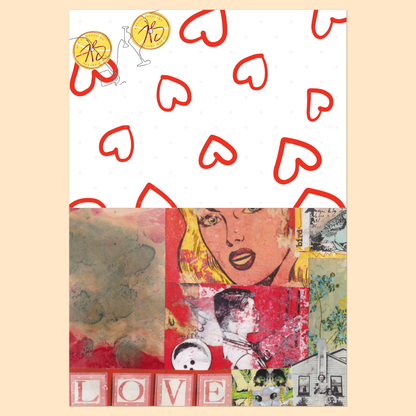 Love is Always in the Air - Pack of 10 Greeting Cards to share the love