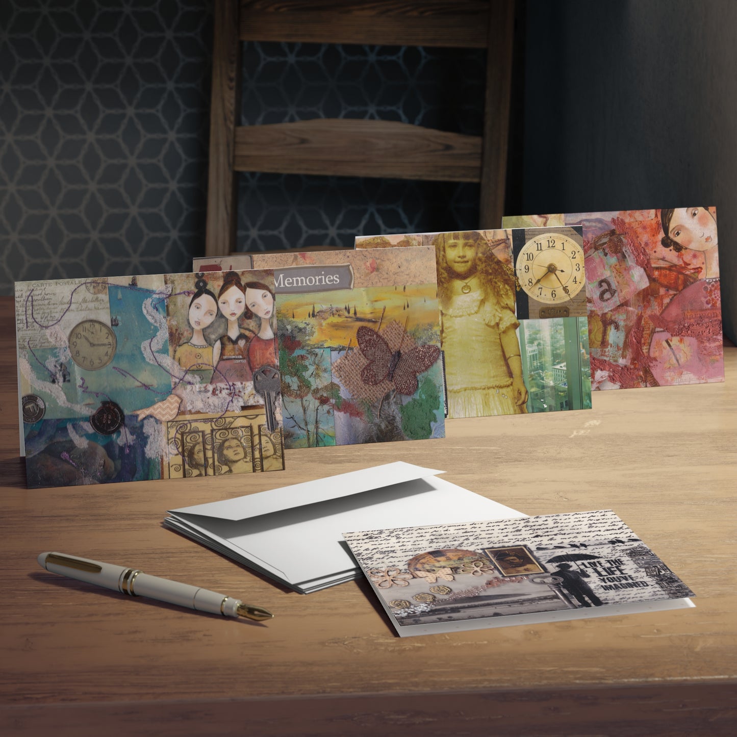 Greeting Cards — 5-Pack Multi-Design Assortment (Well Wishes & Heartfelt Notes)