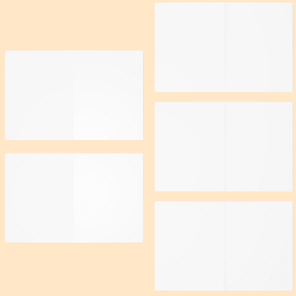 Whimsical Multi-Design Greeting Cards — 5-Pack of Fun, Expressive, Eccentric Illustrations