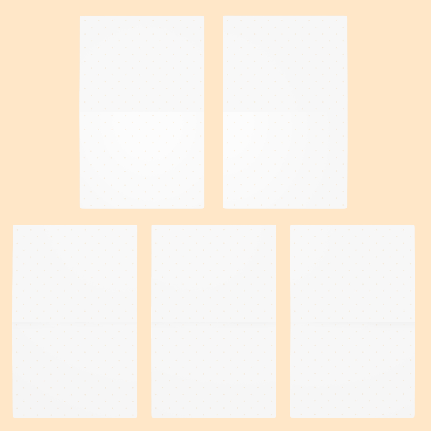 Greeting Cards — 5-Pack Multi-Design Assortment (Well Wishes & Heartfelt Notes)