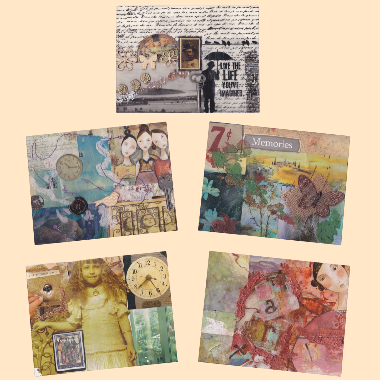 100% Completely Customized Greeting Cards - Signature Series Made to Order (in packs of 10, 25, 50 and more)