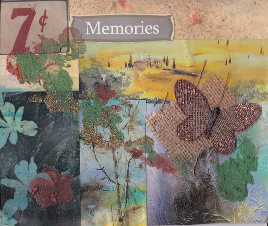 Memories Note Cards with White Envelopes (10)