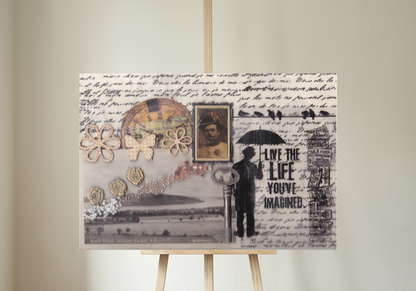 Live the Life Canvas Print